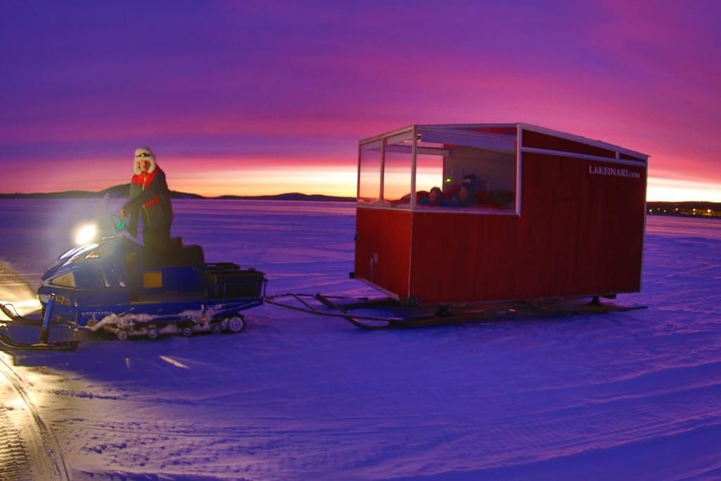 Кемпинги Lake Inari Mobile Cabins Инари-30