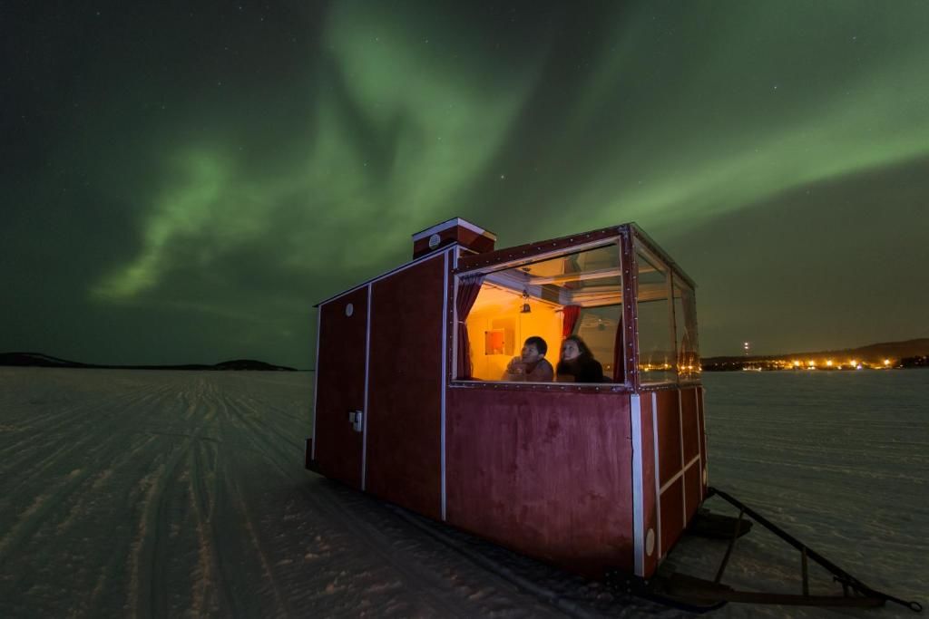 Кемпинги Lake Inari Mobile Cabins Инари