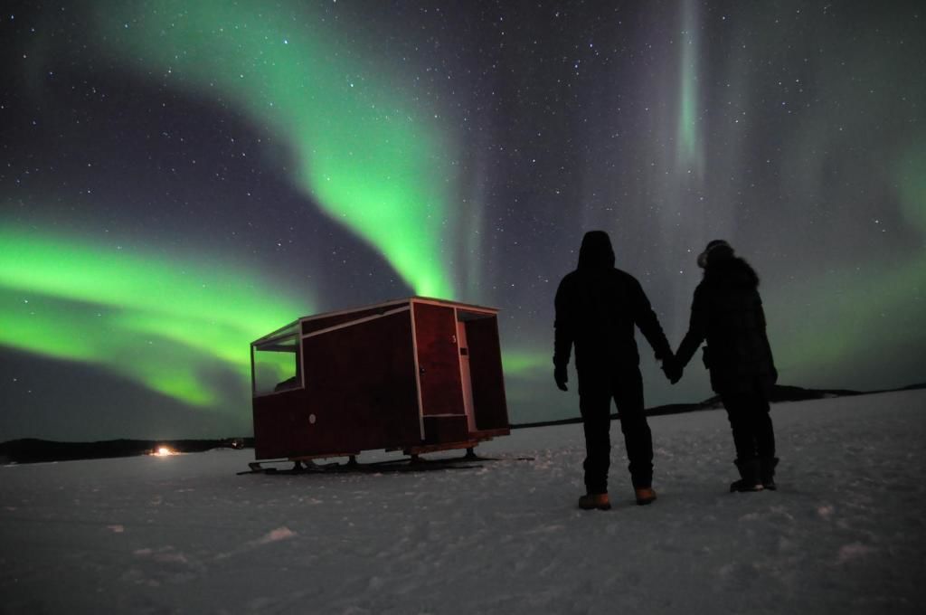 Кемпинги Lake Inari Mobile Cabins Инари-37