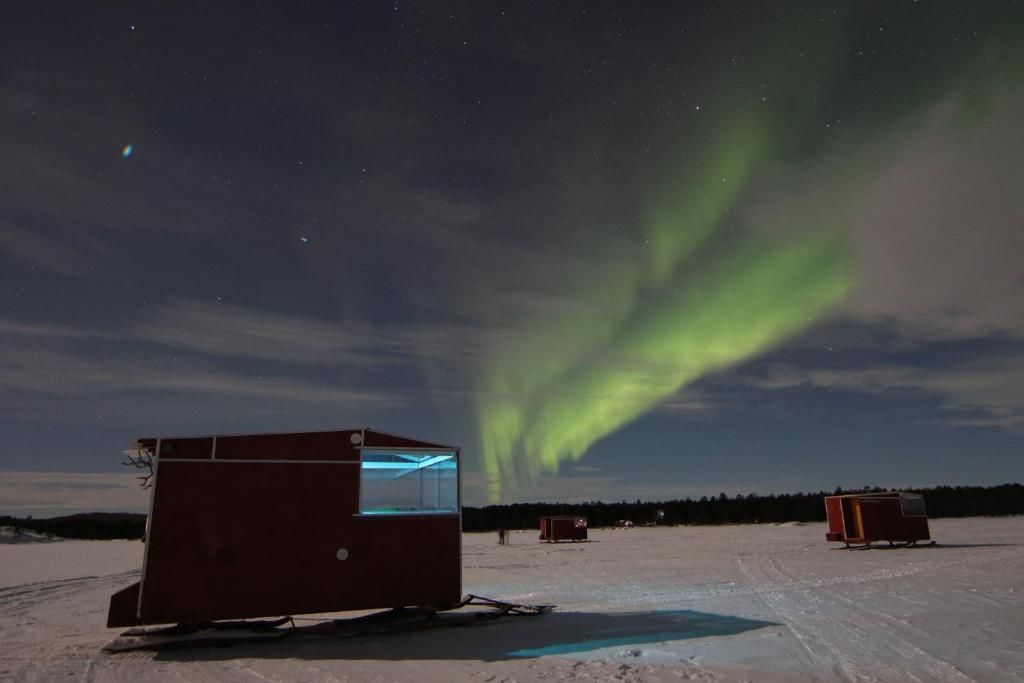 Кемпинги Lake Inari Mobile Cabins Инари-38